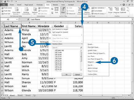 Perform Complex Filters