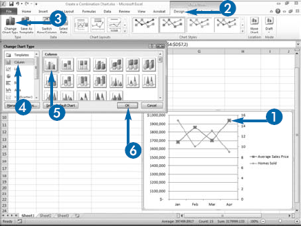 Create a Combination Chart