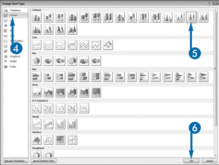 Change the Chart Type