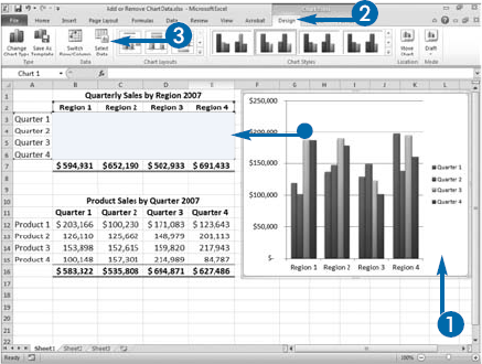 Add or Remove Chart Data