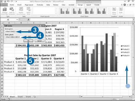 Add or Remove Chart Data