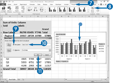 Create a PivotChart