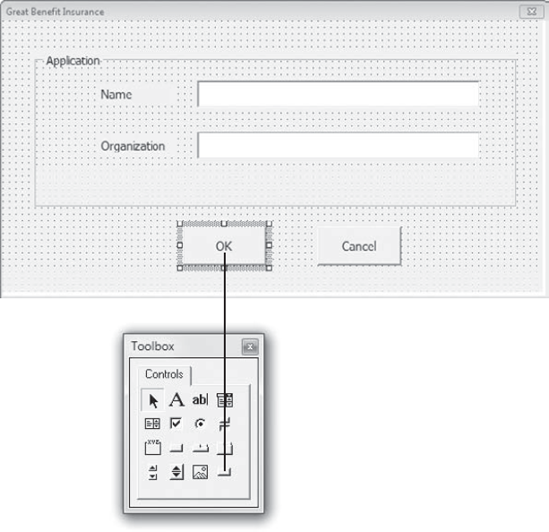 The quickest way to add a control to the Toolbox is to drag it there from a user form.