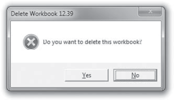 Usually, you'll want to specify the title argument for your message boxes. You may also want to include a version number.