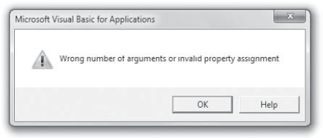 This error message results when you don't provide necessary arguments.