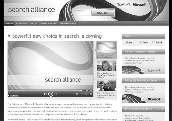 Search Alliance website