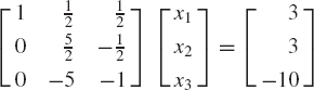 Gaussian Elimination