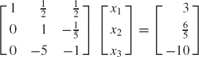 Gaussian Elimination