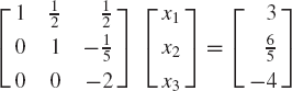 Gaussian Elimination