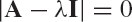 Eigenvalue Problem