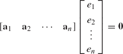 Linear Independence