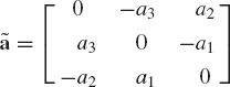 Skew-Symmetric Matrix Representation