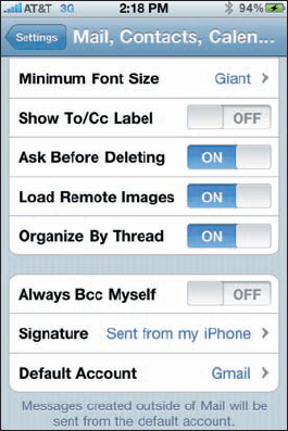 To keep related messages together, turn on the Organize by Thread setting.