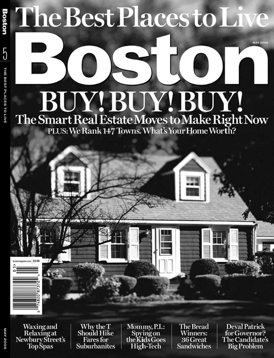 Cover of Boston Magazine Source: © 2006 Metro Corp. Reproduced with permission.