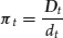 Unnumbered Display Equation