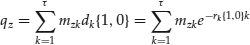 Unnumbered Display Equation