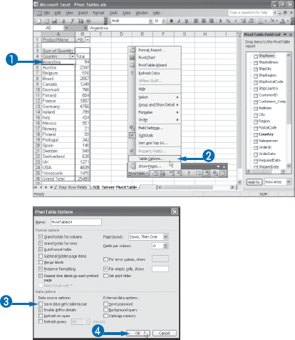Reduce the Size of PivotTable Workbooks