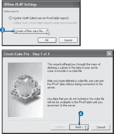 Create an Offline OLAP Cube