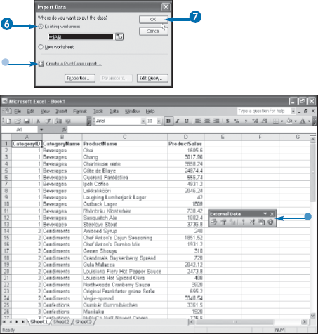 Import Data from a Data Source