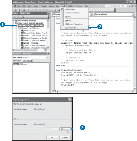 ASSIGN A DIGITIAL CERTIFICATE