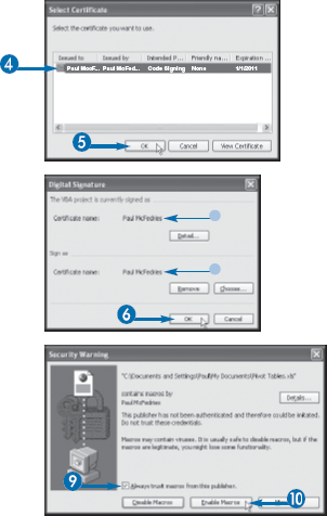 ASSIGN A DIGITIAL CERTIFICATE