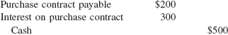 (b) Installment Purchase Contracts.