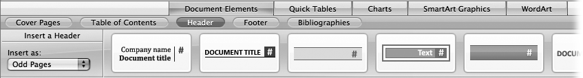 Choose Insert → Page Numbers for the shortcut method using this dialog box (top). Click the Format button to summon the Page Number Format dialog box (bottom) to fine-tune your numbering style or to choose a starting number other than 1.