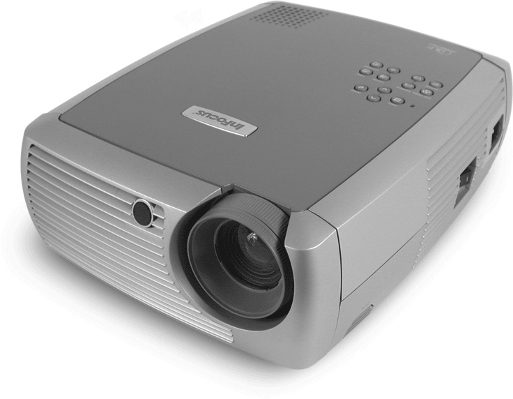 When your audience starts bumping heads as a result of leaning in to look at your laptop screen, it’s time to consider a video projector. The variety of sizes and prices available is growing rapidly, and though the prices are coming down, it’s still a big investment. Consider renting a projector if you need one infrequently. Then when you’re ready to buy, you’ll better understand the features you need (and by then you’ll get even more for your money).