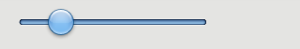 A Progress Slider widget example