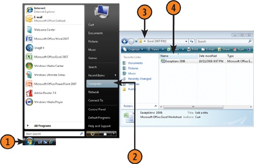 Open an Existing Workbook