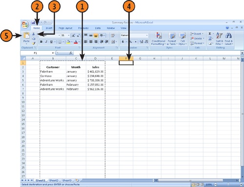 Move One or More Columns