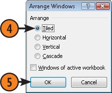 View Multiple Workbooks at the Same Time