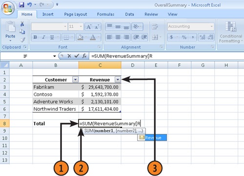 Create a Formula with a Table Reference