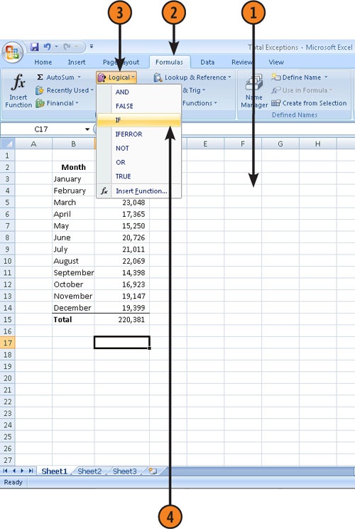 Create an IF Function