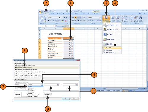 Change the Format of a Cell Based on Its Value