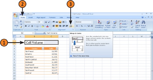 Merge Several Cells into One