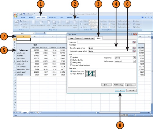 Identify the Rows and Columns to Repeat