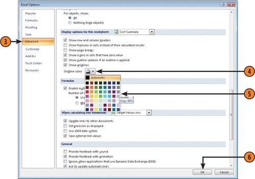 Change Gridline Color