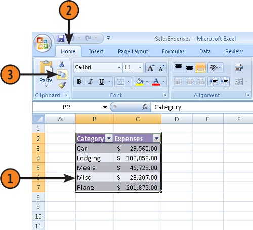 Move Excel Data to PowerPoint