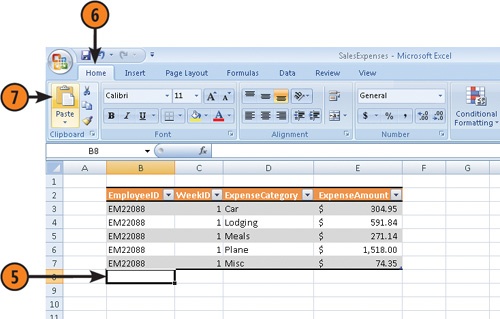 Bring Access Table Data into an Excel Worksheet