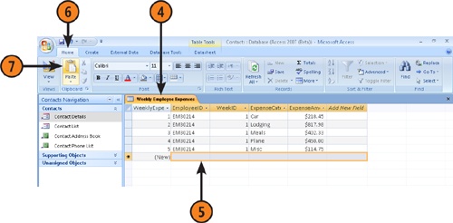 Send Excel Data to Access