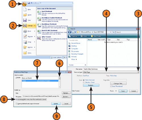 Dynamically Update Worksheets Published to the Web