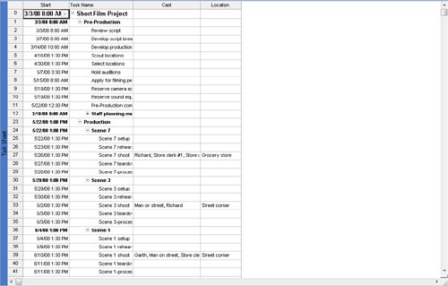 Customizing Tables