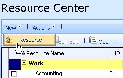 Adding an Individual Enterprise Resource