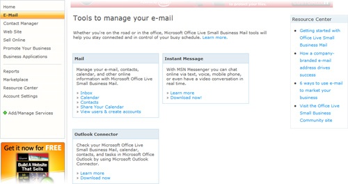 The E-Mail window gives you everything you need to stay in touch with customers, vendors, and staff.