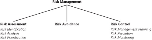 Components of risk management.