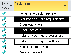 Copy multiple task names at once to save yourself some keyboard entry.