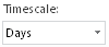 In the default Peak Units version of the Resource Graph, you can review how much the selected resource is assigned to tasks over time.