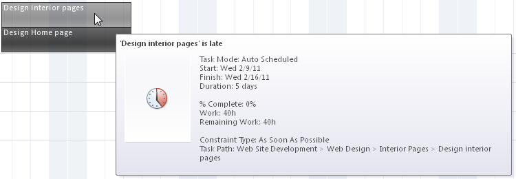 Reviewing Task Details in the Team Planner