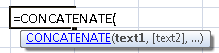 Click the hyperlinked function name to open a Help page for that function.